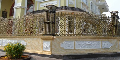 Hàng rào nhôm đúc mẫu HR -032